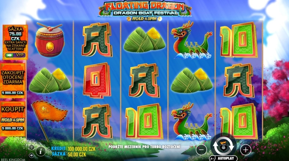 Floating Dragon – Dragon Boat Festival od Pragmatic Play