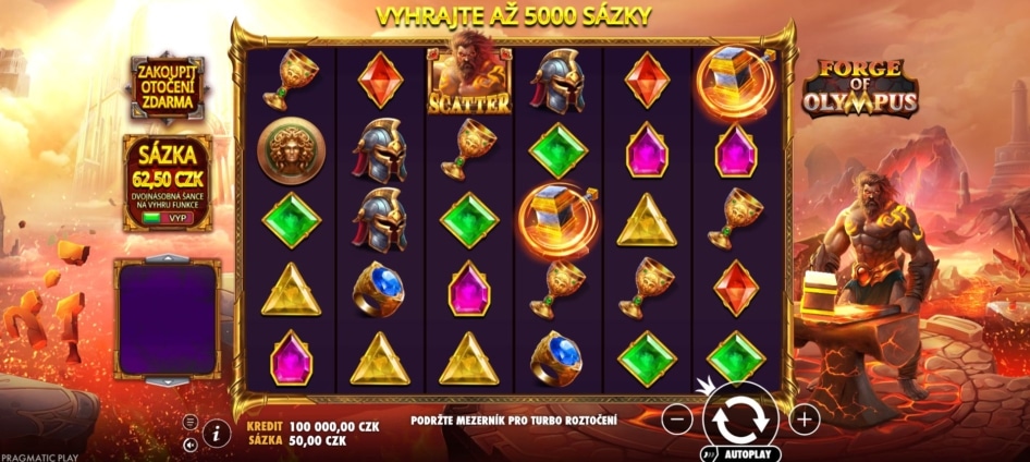 Forge of Olympus od Pragmatic Play