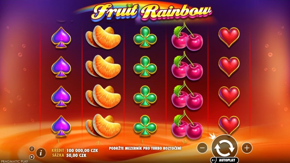Fruit Rainbow od Pragmatic Play