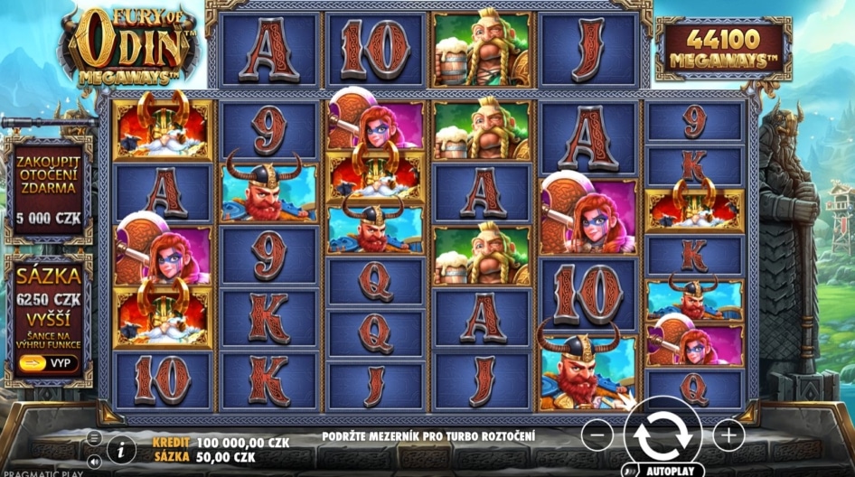 Fury of Odin Megaways od Pragmatic Play