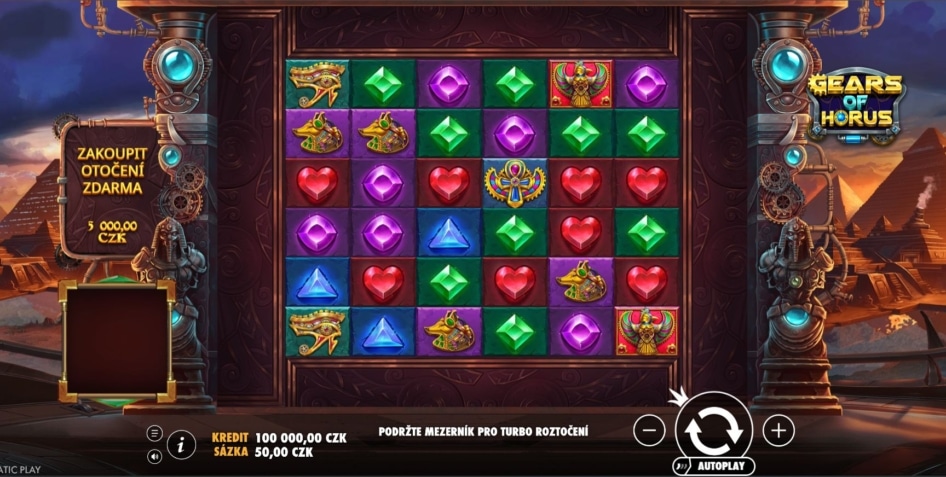 Gears of Horus od Pragmatic Play