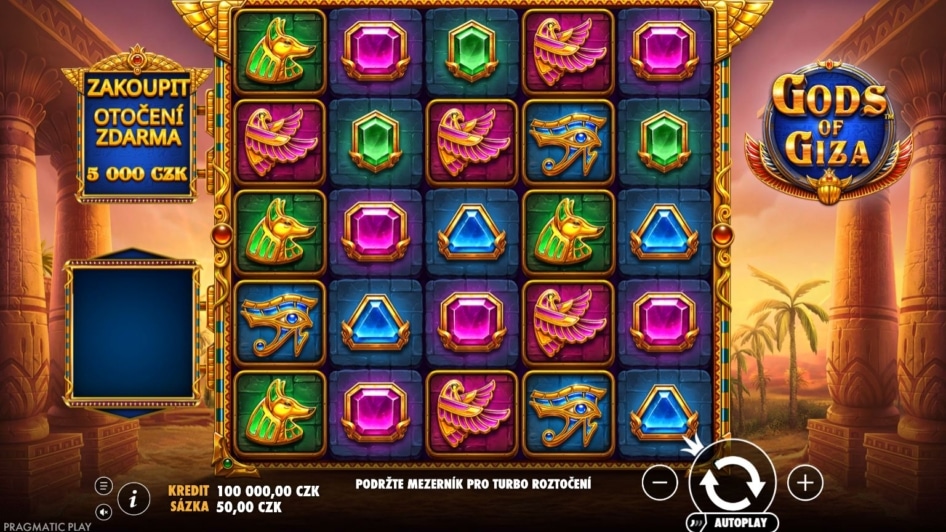 Gods of Giza od Pragmatic Play