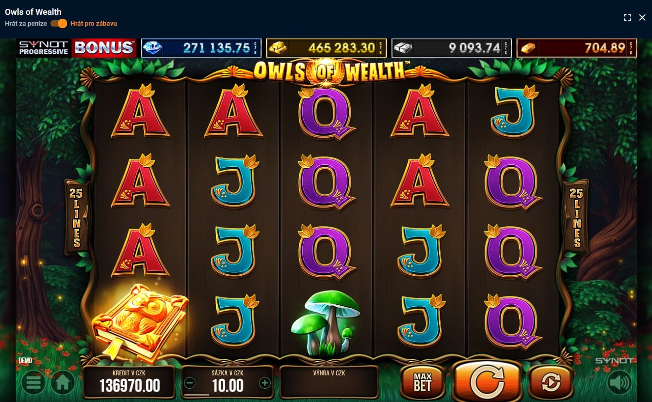 Owls of Wealth automat demo