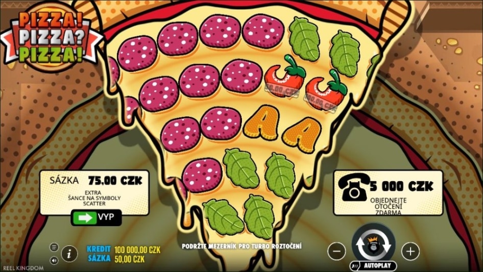 PIZZA! PIZZA? PIZZA! od Pragmatic Play