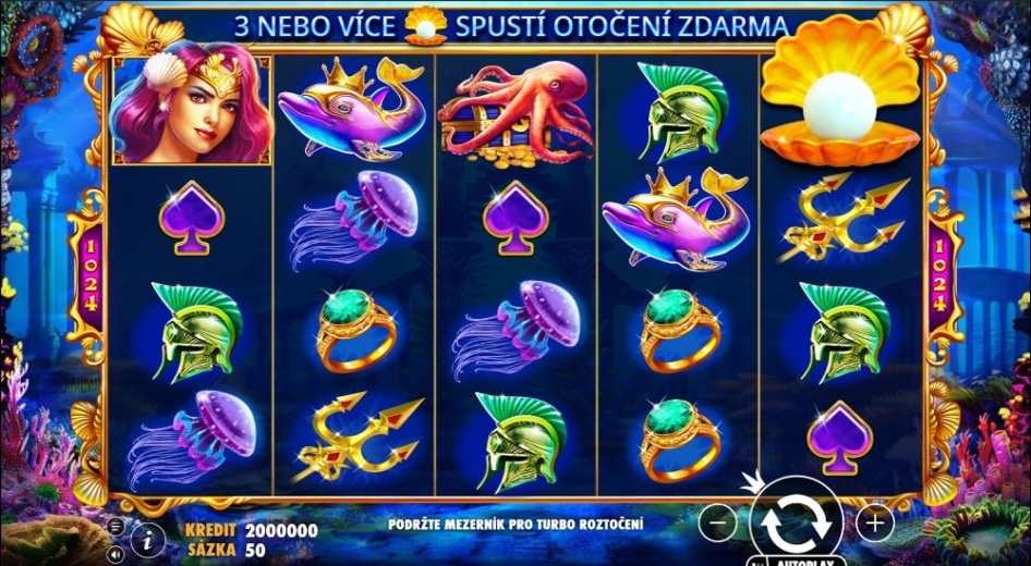 Queen of Atlantis od Pragmatic Play