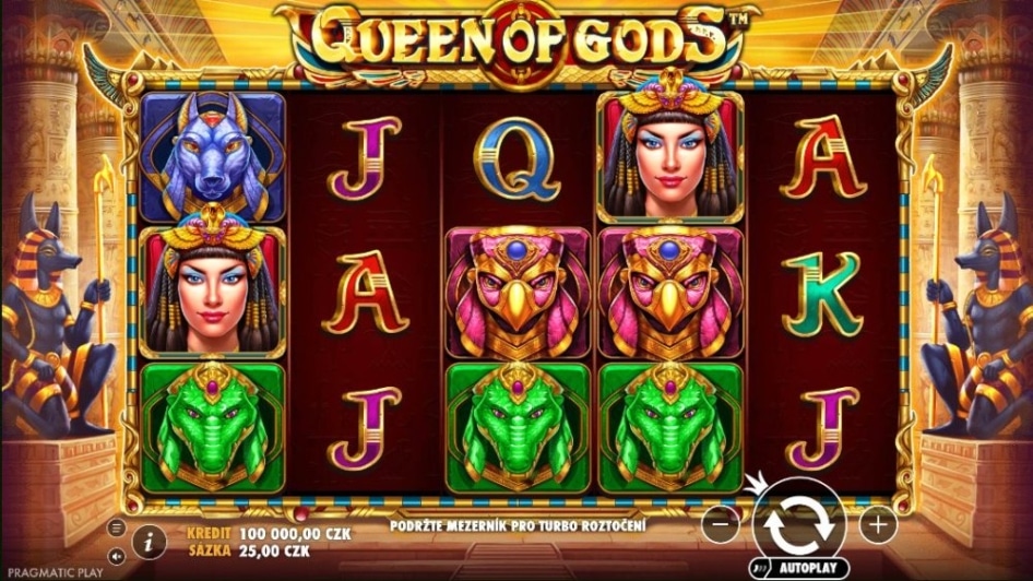 Queen of Gods od Pragmatic Play