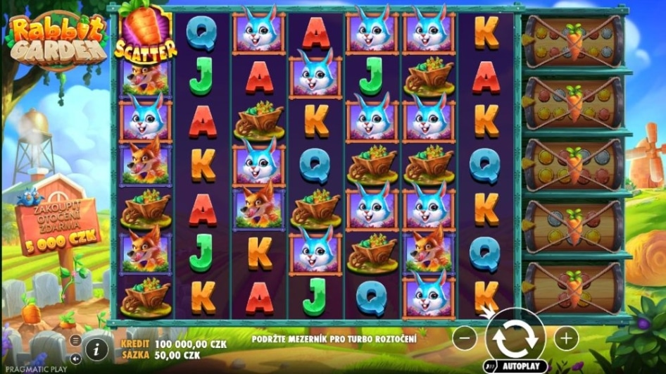 Rabbit Garden od Pragmatic Play