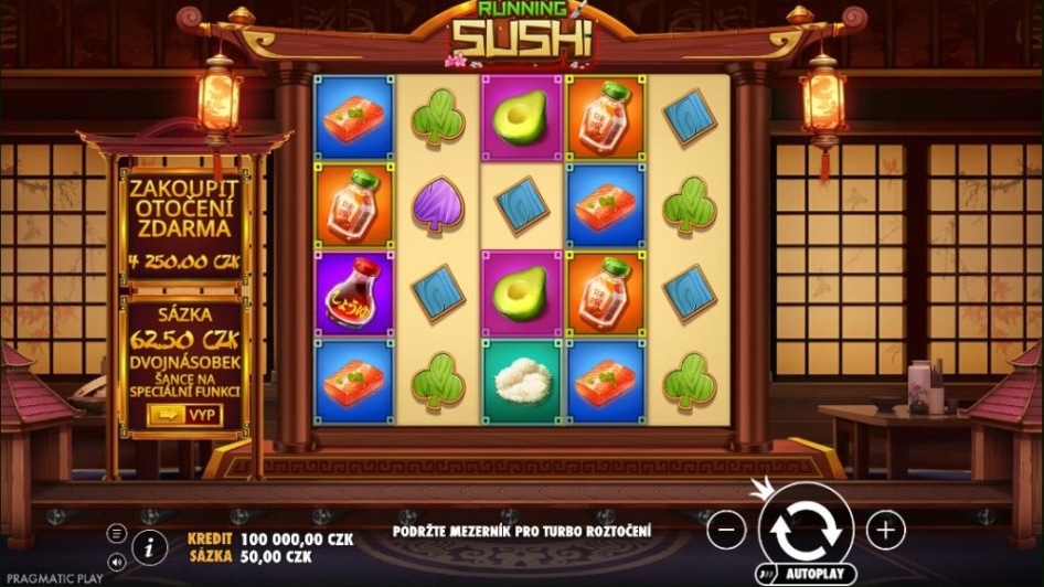 Running Sushi od Pragmatic Play