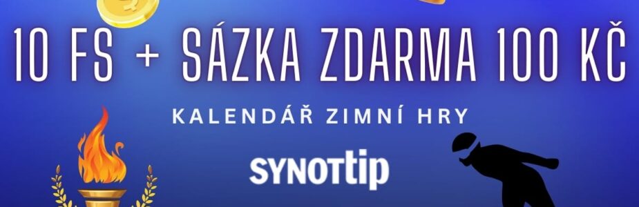 Synottip 10 FS + sázka zdarma 100 Kč