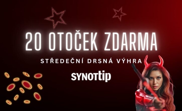 Synottip 20 otoček zdarma