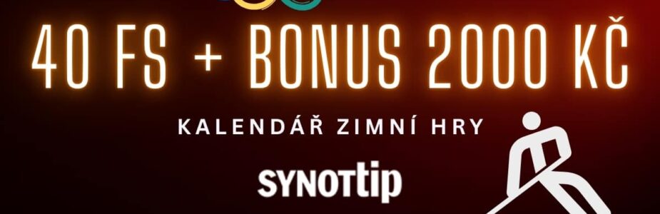 Synottip 40 FS + bonus 2000 Kč