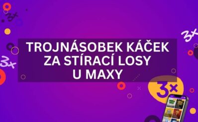 Odnes si trojnásobek káček od Maxy!