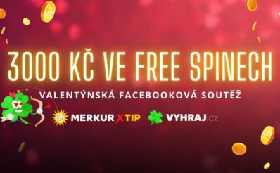 Valentýnská soutěž s Merkurem o 3000 Kč