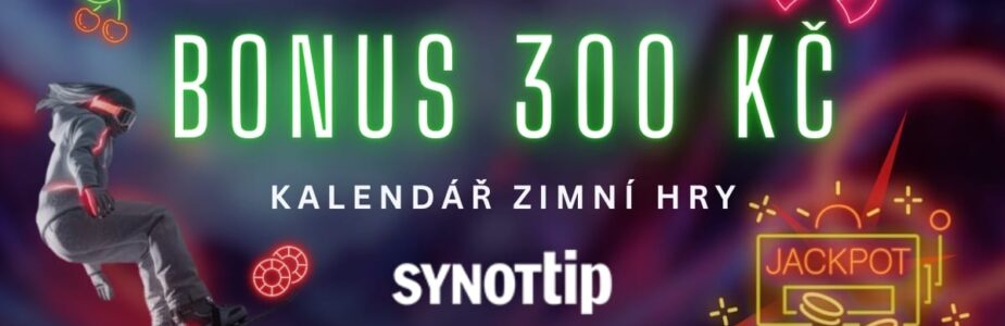 Bonus 300 Kč u Synottipu