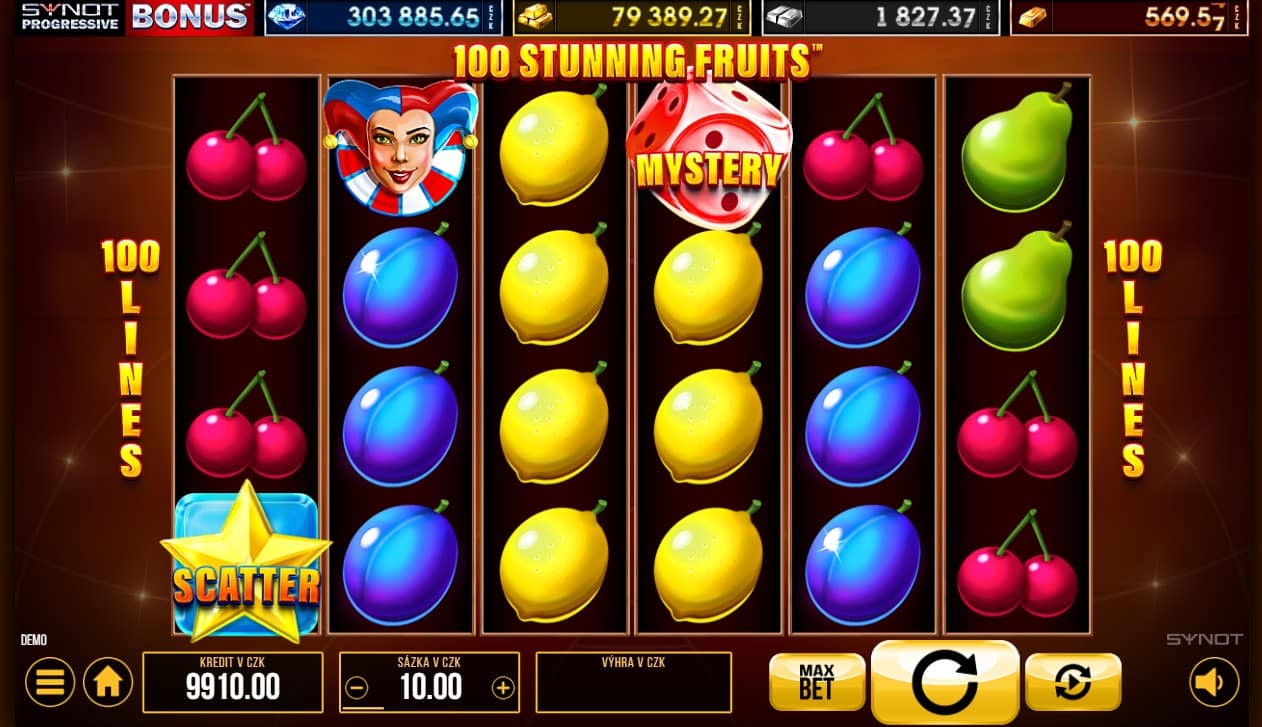 100 Stunning Fruits od SYNOT Games