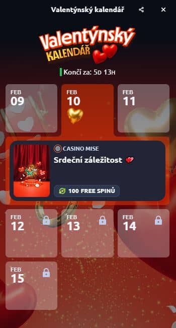 Kalendář dny Betano