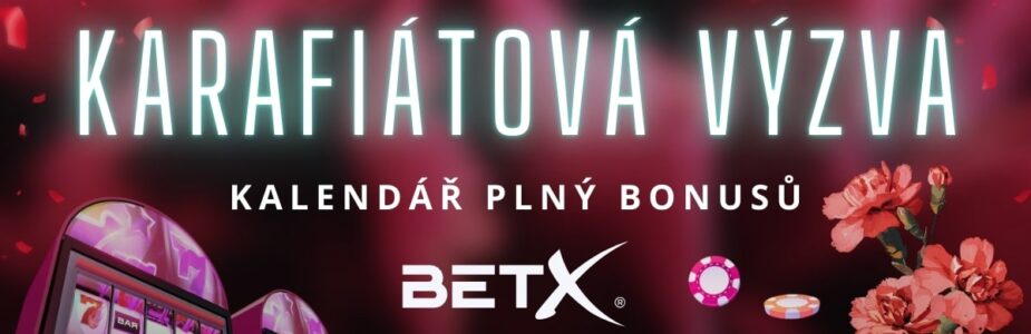 Kalendář Karafiátová výzva v casinu BetX