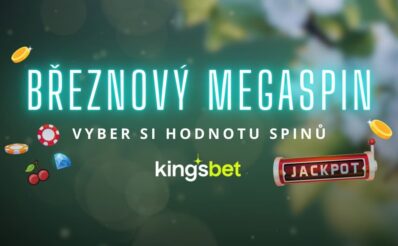 Březnový Megaspin u Kingsbetu