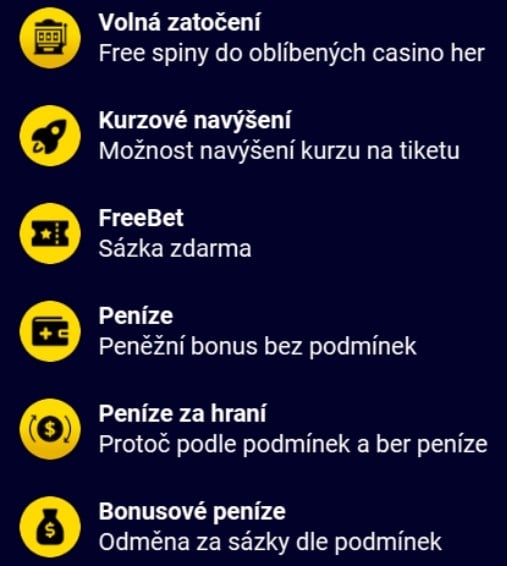 Odměny v Lucky Boxech u Fortuny