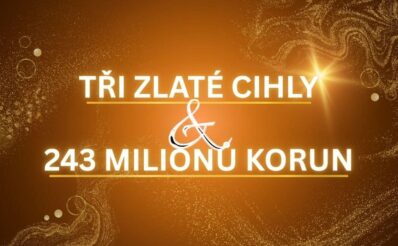 Odnes si jednu ze tří zlatých cihel z dnešního slosování!