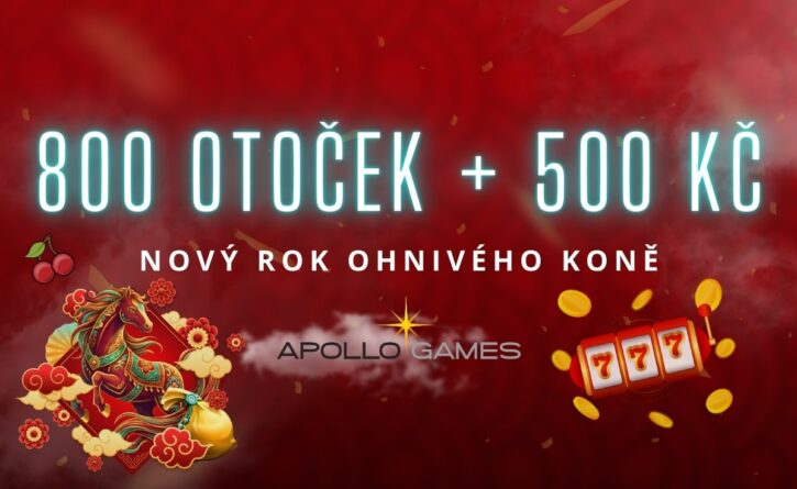 Získej 800 FS + 500 Kč u Apollo Games