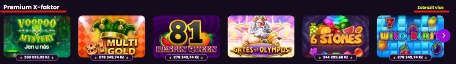 TOP 50 sloty u Kingsbet