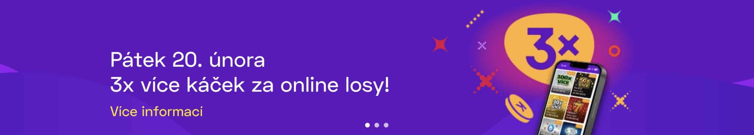 Trojnásobek káček u Maxy