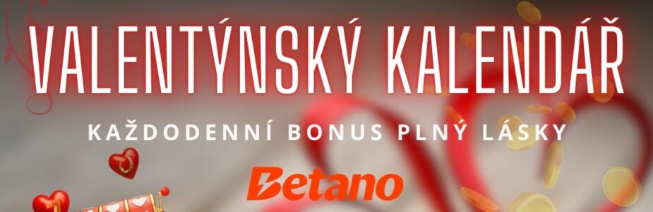 Valentýnský kalendář Betano