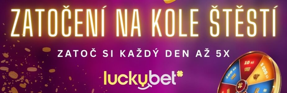 Zatočení na Kole štěstí u LuckyBet