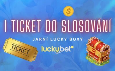 1 ticket do slosování u LuckyBet