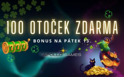 100 otoček zdarma u Apollo Games