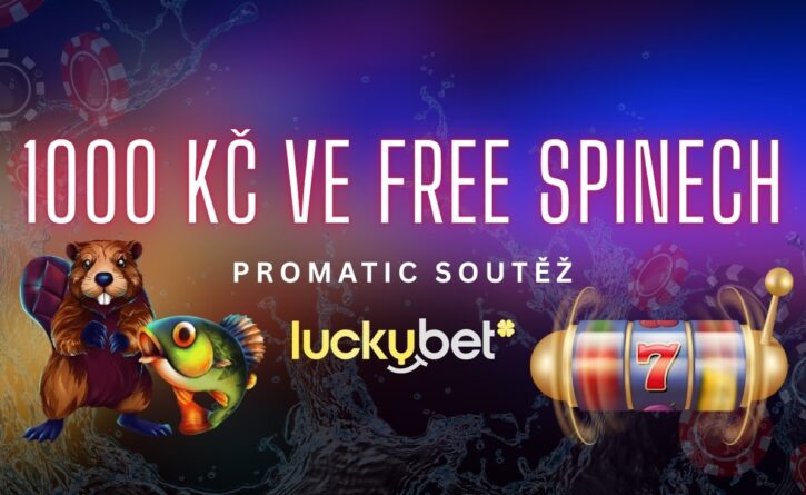 1000 Kč ve free spinech od casina Luckybet