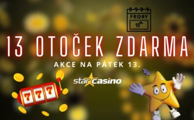 13 otoček zdarma Star Casino