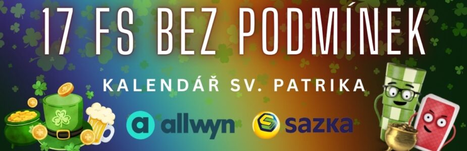 17 free spinů od allwyn