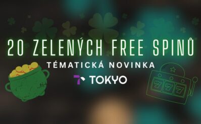 20 zelených free spinů od Tokya