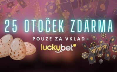 25 otoček zdarma od LuckyBetu