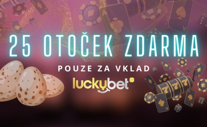 25 otoček zdarma od LuckyBetu