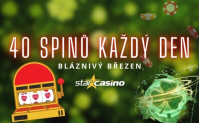 40 spinů každý den u Star Casina