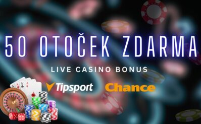 50 free spinů u Tipsport a Chance