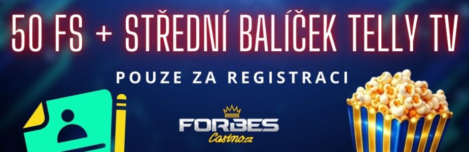 50 FS + Střední balíček Telly TV u Forbesu