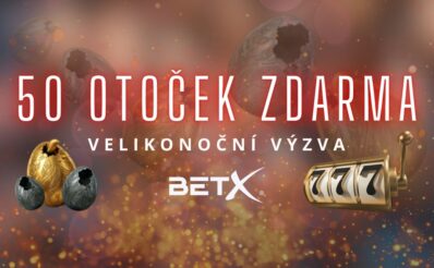 BetX velikonoční výzva 50 free spinů