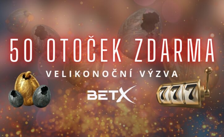 BetX velikonoční výzva 50 free spinů