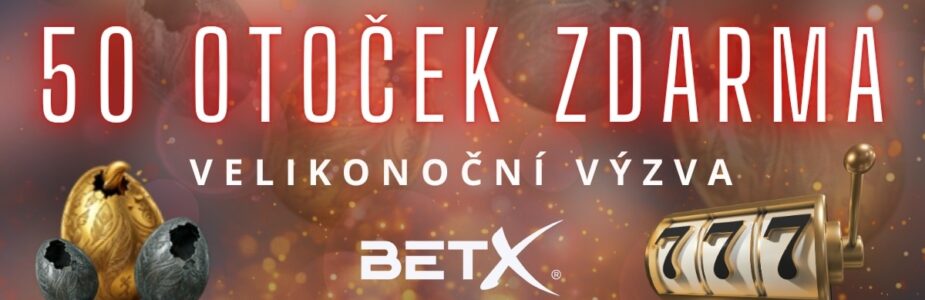 BetX velikonoční výzva 50 free spinů