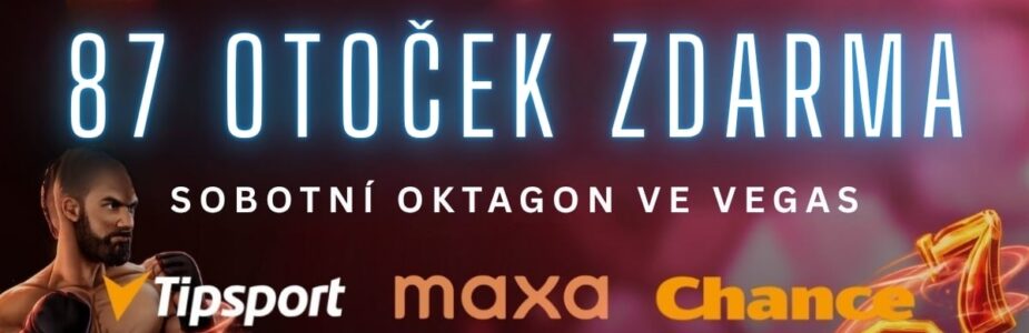 87 otoček zdarma u Tipsportu, Chance a Maxy