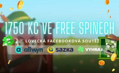 Allwyn soutěž o 1750 Kč ve free spinech