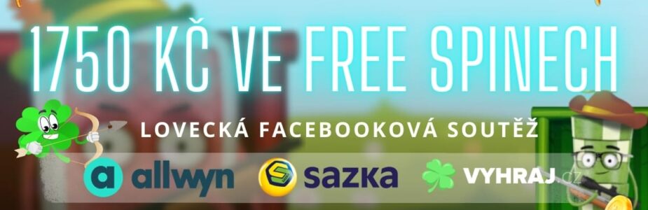 Allwyn soutěž o 1750 Kč ve free spinech