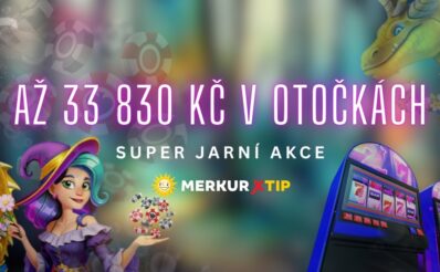 Až 33 830 Kč v otočkách od Casina MerkurXtip