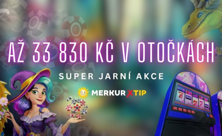Až 33 830 Kč v otočkách od Casina MerkurXtip