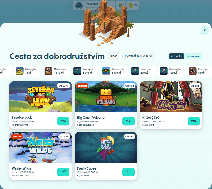 Cesta za dobrodružstvím