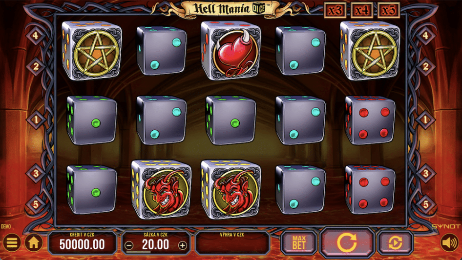 Hell Mania Dice od SYNOT Games
